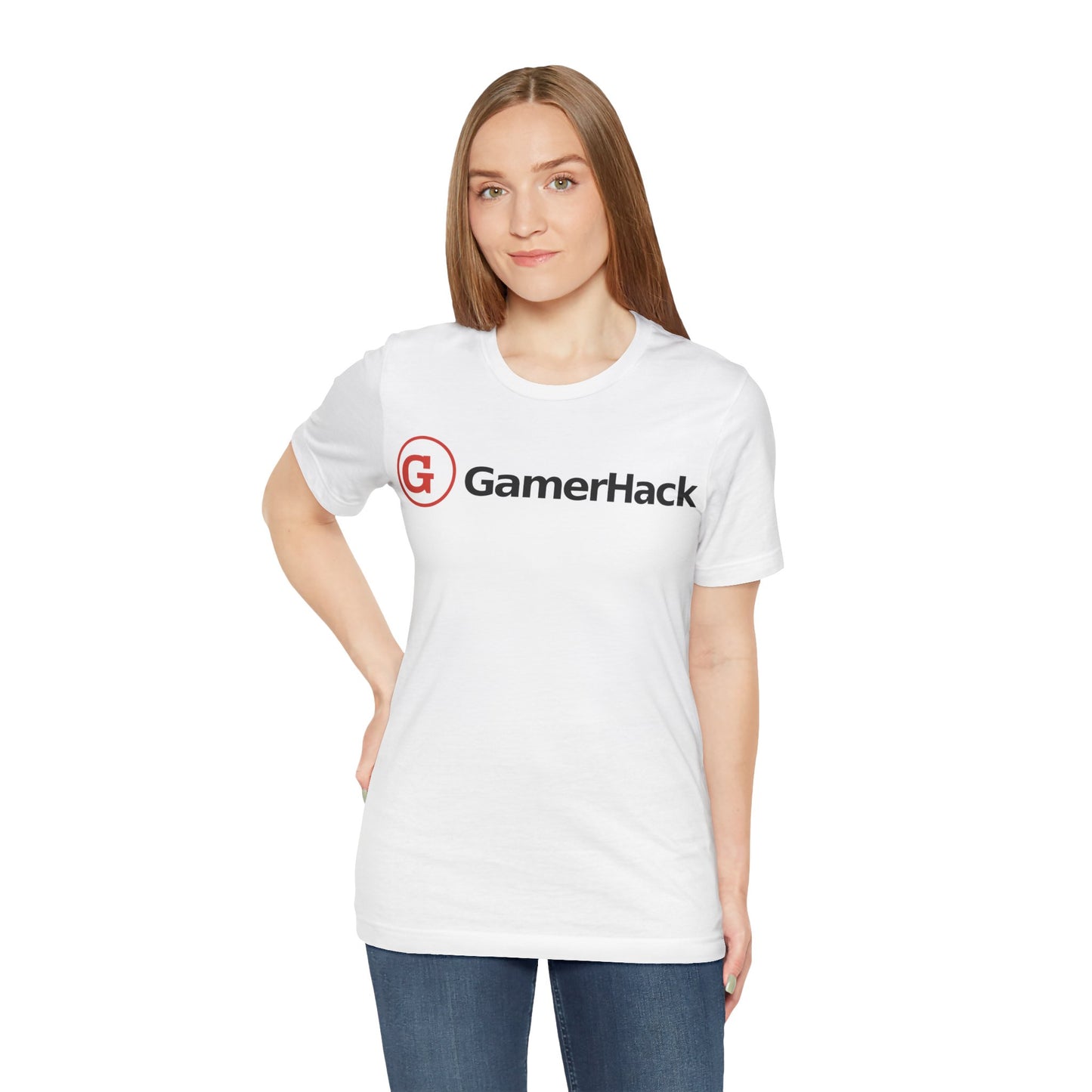 GAMER HACK. Unisex Jersey Short Sleeve Tee