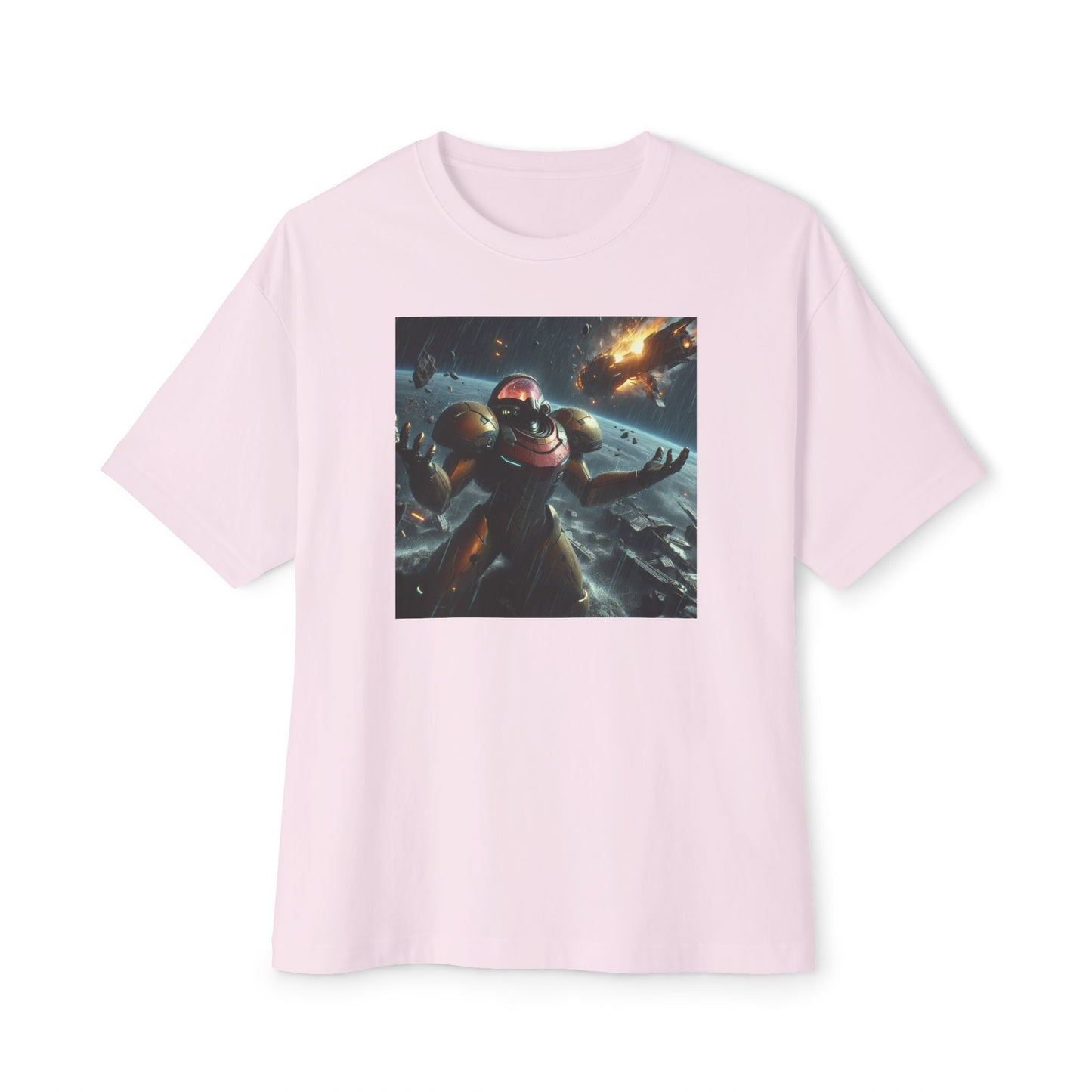 MISSION FAILED (AI generated). Unisex Oversized Boxy Tee