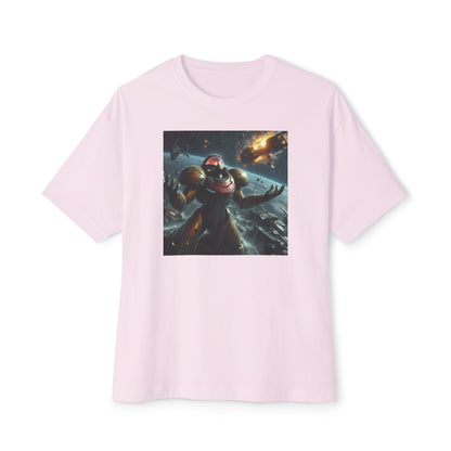MISSION FAILED (AI generated). Unisex Oversized Boxy Tee