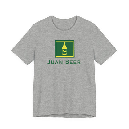JUAN BEER. Unisex Jersey Short Sleeve Tee