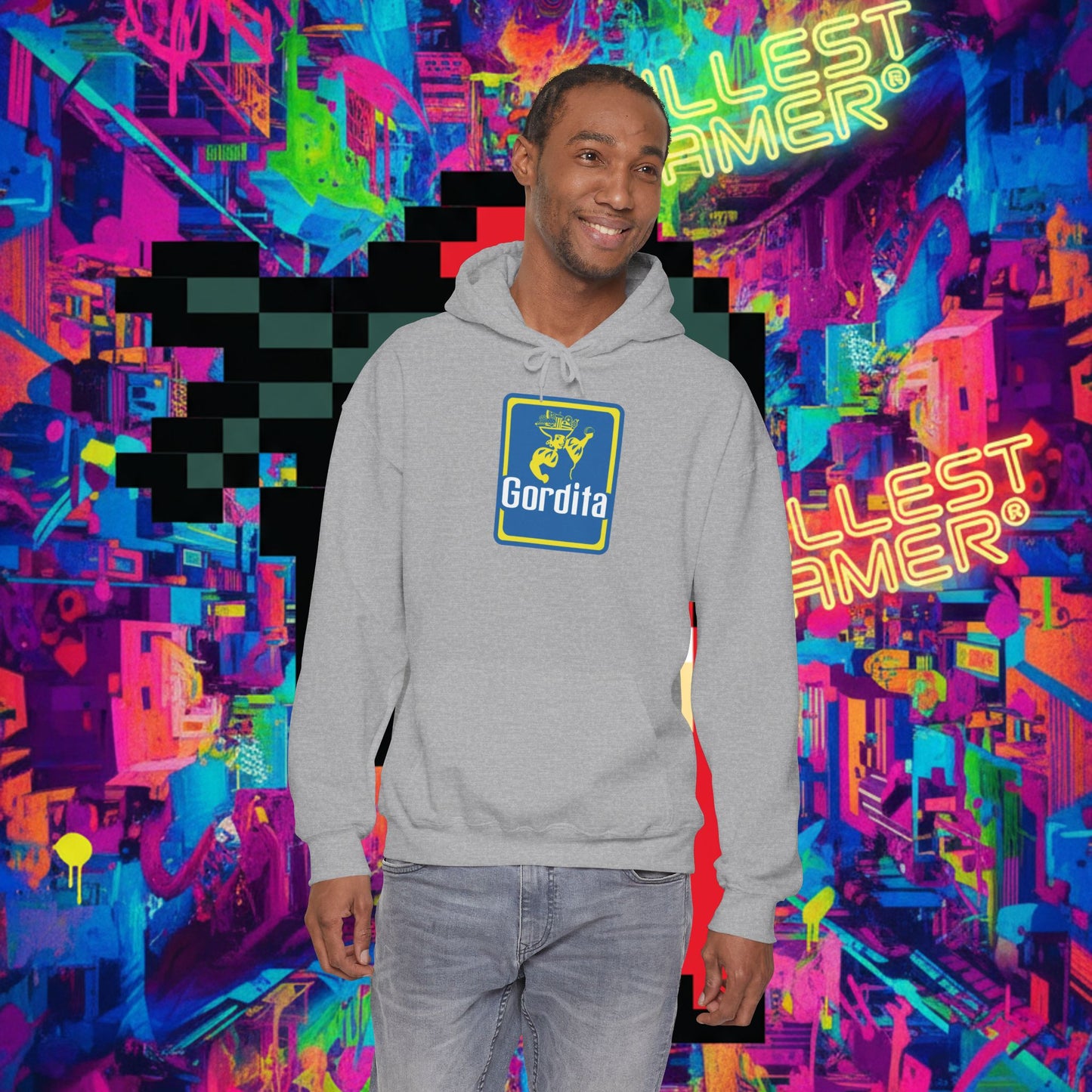 GORDITA. Unisex Heavy Blend™ Hooded Sweatshirt