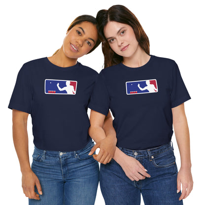 MAJOR LEAGUE PONGER. Unisex Jersey Short Sleeve Tee