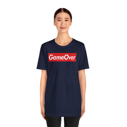 SUPER GAME OVER. Unisex Jersey Short Sleeve Tee