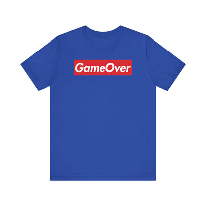 SUPER GAME OVER. Unisex Jersey Short Sleeve Tee