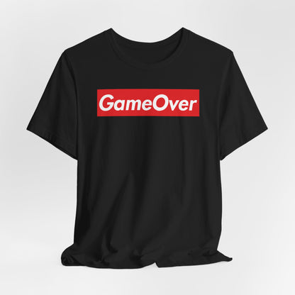 SUPER GAME OVER. Unisex Jersey Short Sleeve Tee