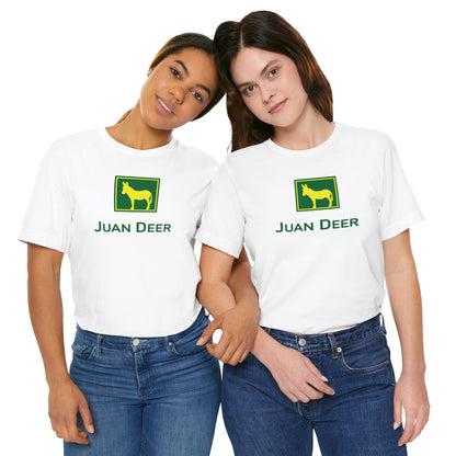 JUAN DEER. Unisex Jersey Short Sleeve Tee