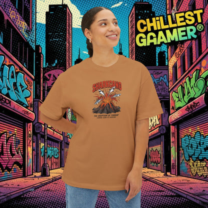 SHARKCANO. Unisex Oversized Boxy Tee