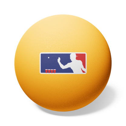 MAJOR LEAGUE PONGER. Ping Pong Balls, 6 pcs