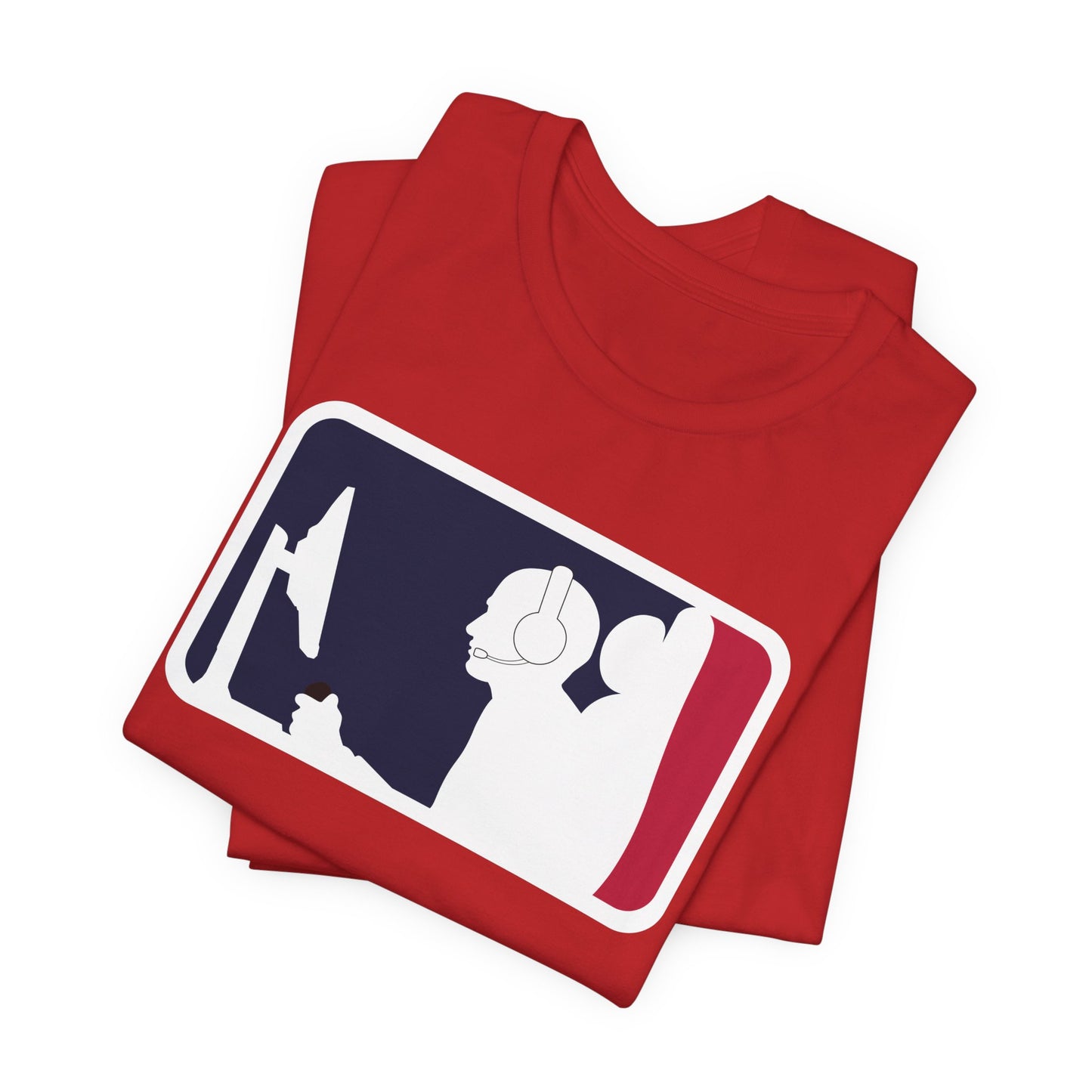 MAJOR LEAGUE GAMER (CONSOLE). Unisex Jersey Short Sleeve Tee