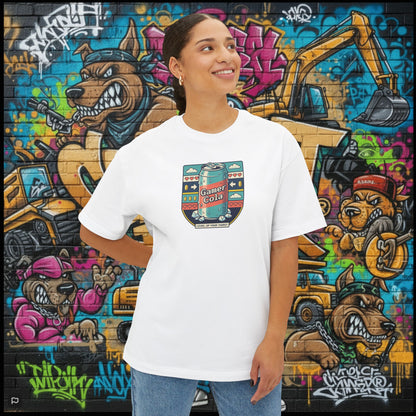 GAMER COLA. Unisex Oversized Boxy Tee