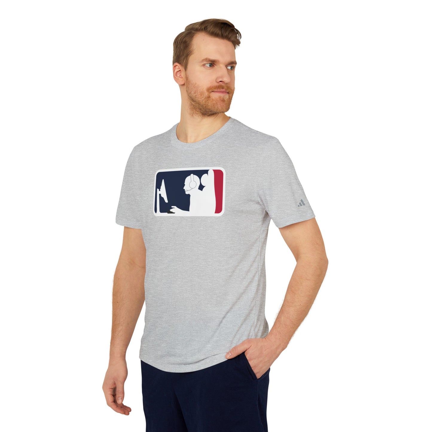 MAJOR LEAGUE GAMER (PC). adidas® Unisex Sport T-shirt