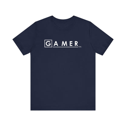 DR. GAMER IS IN THE HOUSE. Unisex Jersey Short Sleeve Tee