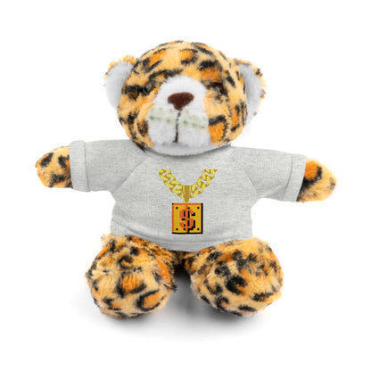 HUG LIFE. Stuffed Animals with COIN BOX CUBAN CHAIN $? Tee