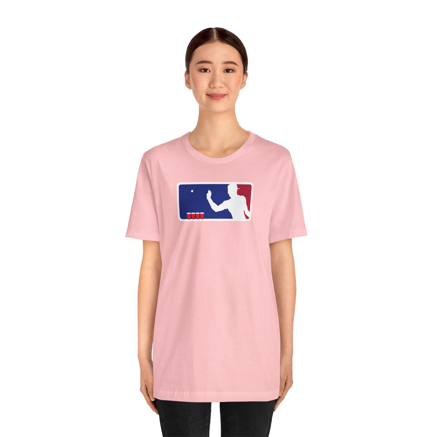 MAJOR LEAGUE PONGER. Unisex Jersey Short Sleeve Tee