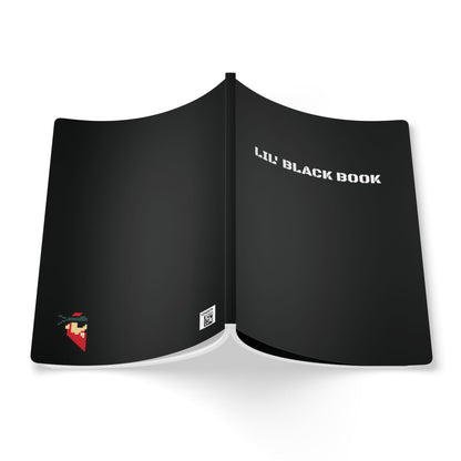 LIL' BLACK BOOK. Softcover Journal (with Inside Prints)