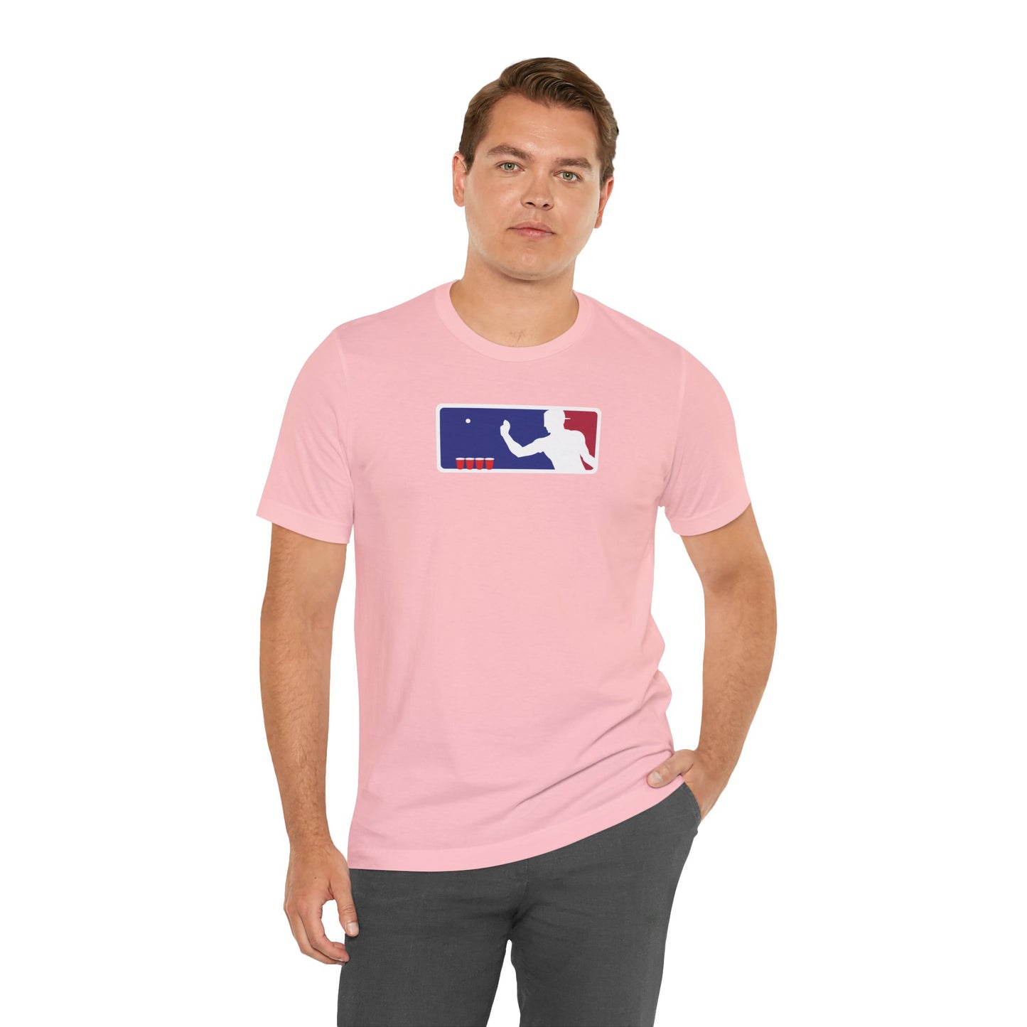 MAJOR LEAGUE PONGER. Unisex Jersey Short Sleeve Tee