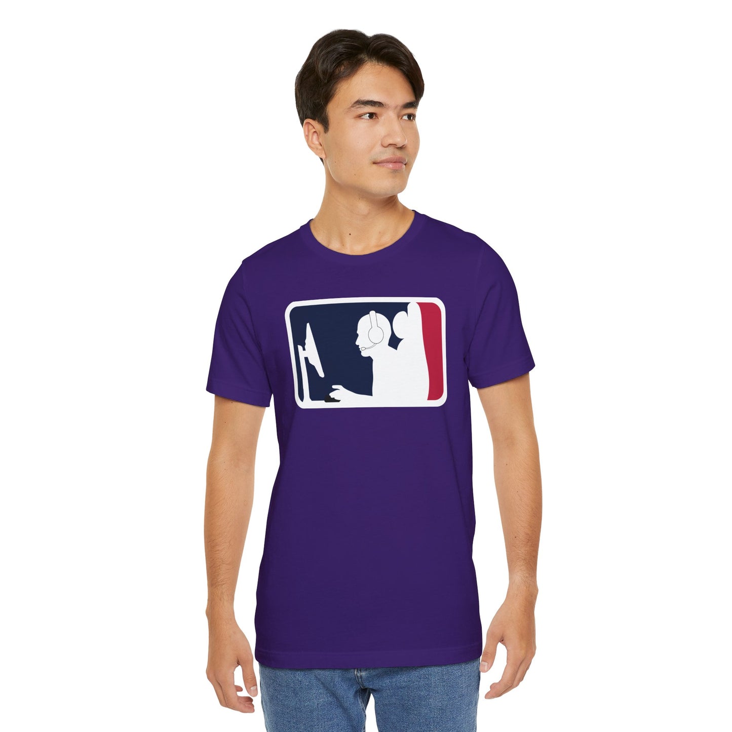 MAJOR LEAGUE GAMER (PC). Unisex Jersey Short Sleeve Tee