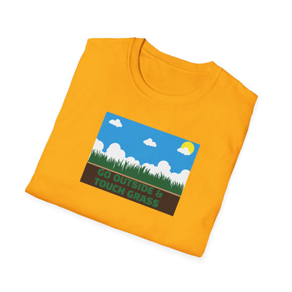 TOUCH GRASS. Unisex Softstyle T-Shirt