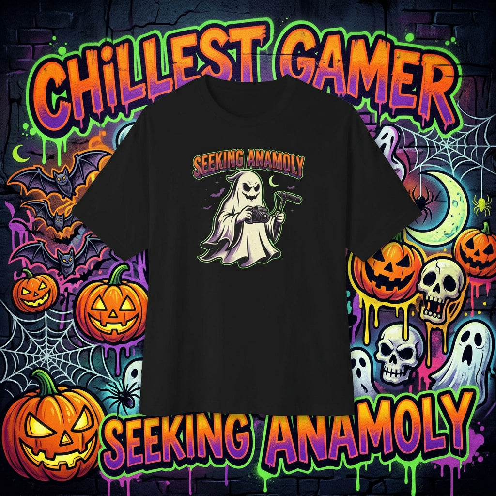 SEEKING ANAMOLY. Unisex Oversized Boxy Tee