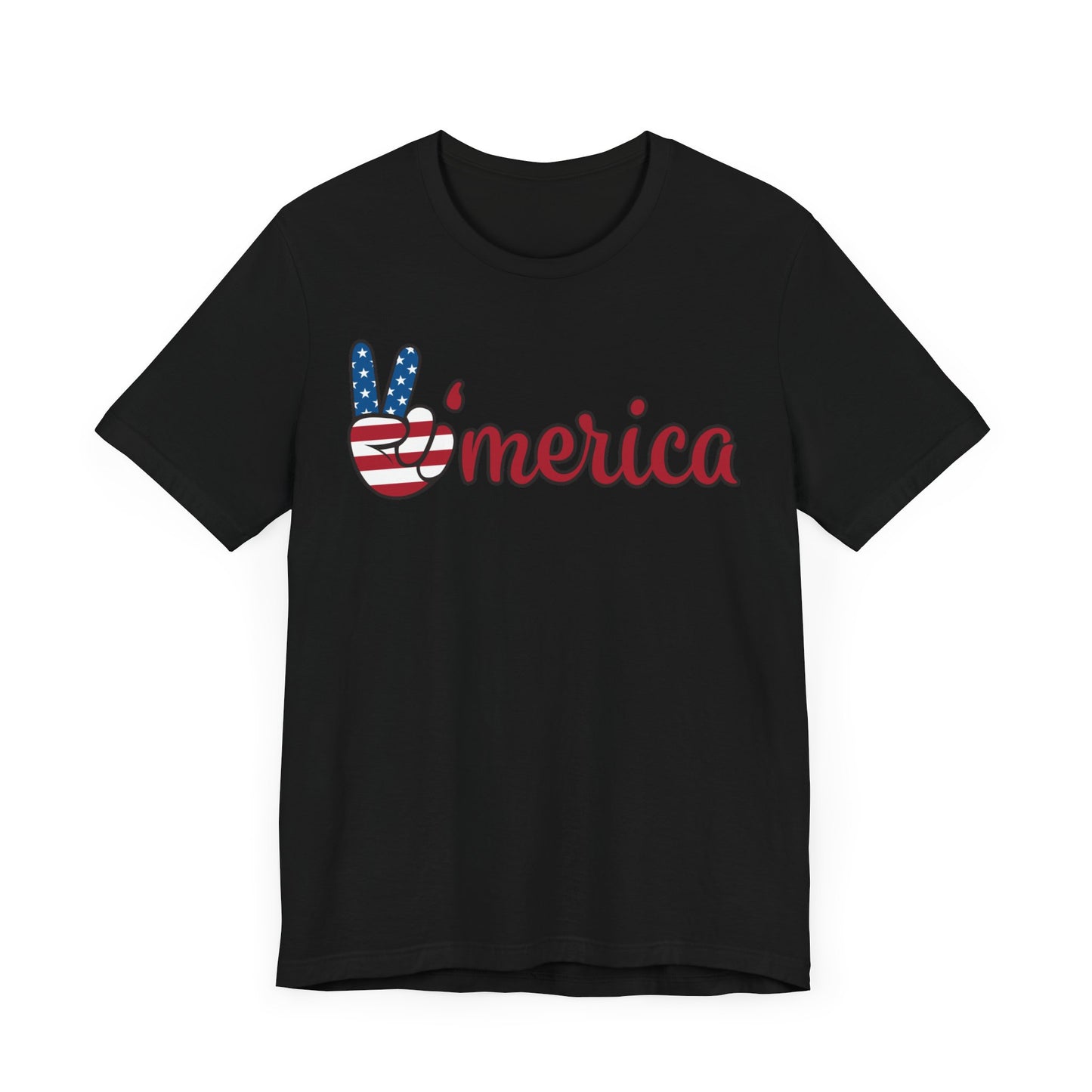 'MERICA. Unisex Jersey Short Sleeve Tee