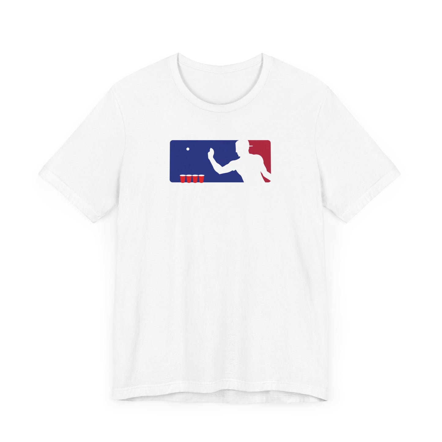 MAJOR LEAGUE PONGER. Unisex Jersey Short Sleeve Tee