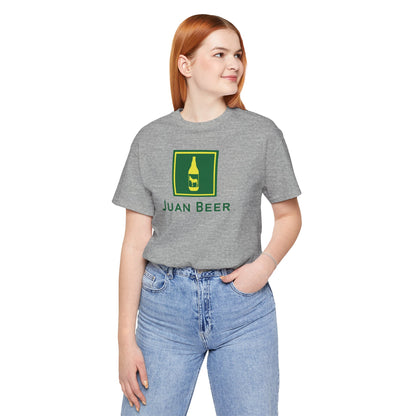 JUAN BEER. Unisex Jersey Short Sleeve Tee