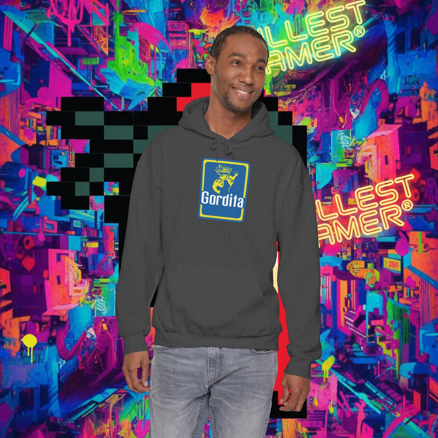 GORDITA. Unisex Heavy Blend™ Hooded Sweatshirt