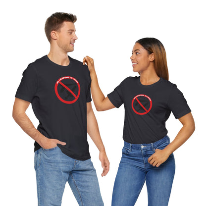 NO WEAPONS OUT LOUD. Unisex Jersey Short Sleeve Tee