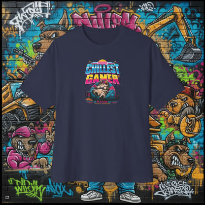 KITTY GAMER. Unisex Oversized Boxy Tee