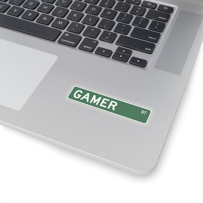 GAMER ST. Kiss-Cut Stickers