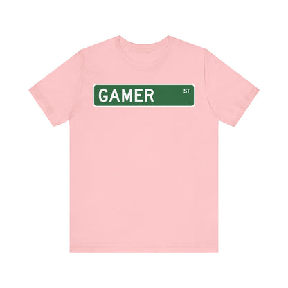 GAMER ST. Unisex Jersey Short Sleeve Tee