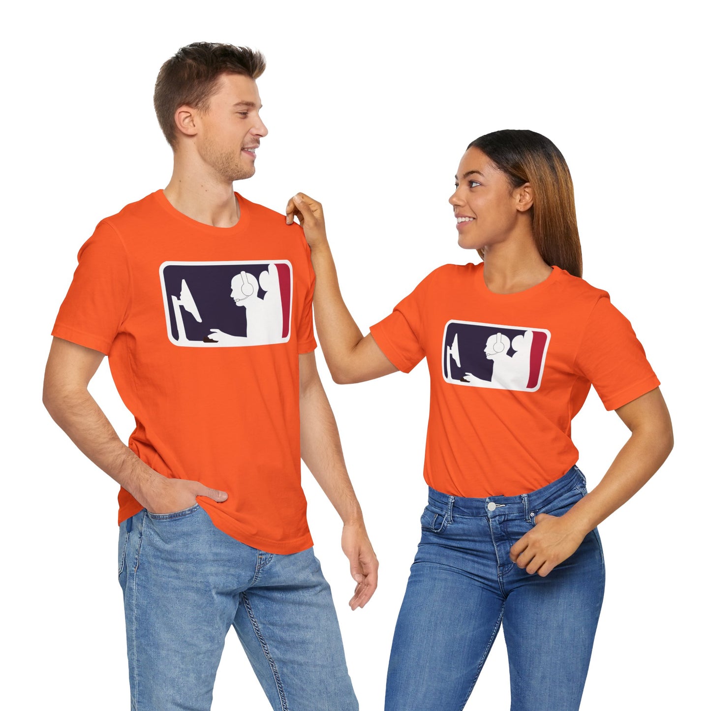 MAJOR LEAGUE GAMER (PC). Unisex Jersey Short Sleeve Tee