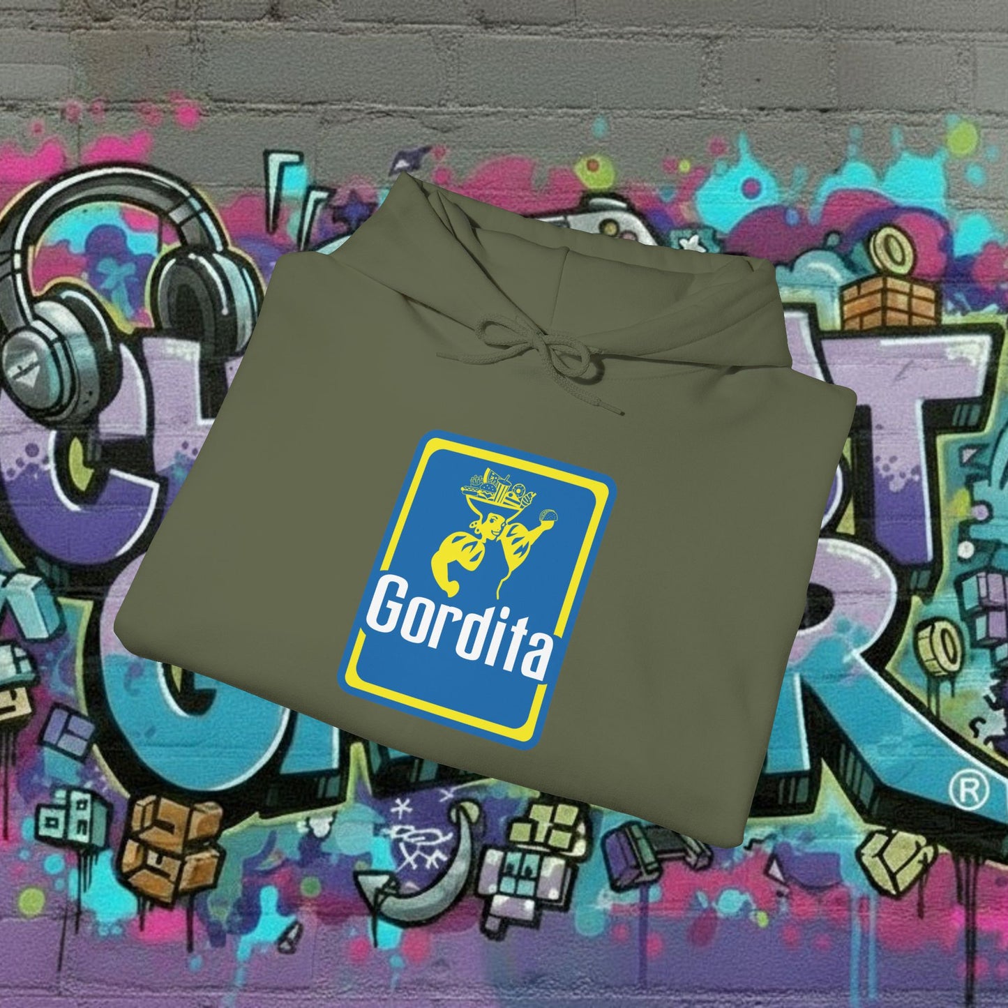 GORDITA. Unisex Heavy Blend™ Hooded Sweatshirt