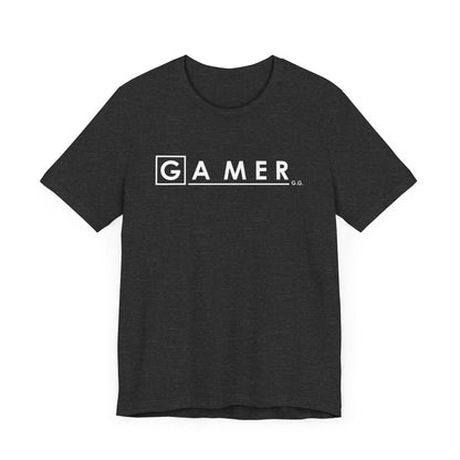 DR. GAMER IS IN THE HOUSE. Unisex Jersey Short Sleeve Tee