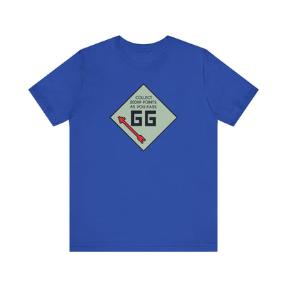 GG PASS GO COLLECT 200XP. Unisex Jersey Short Sleeve Tee