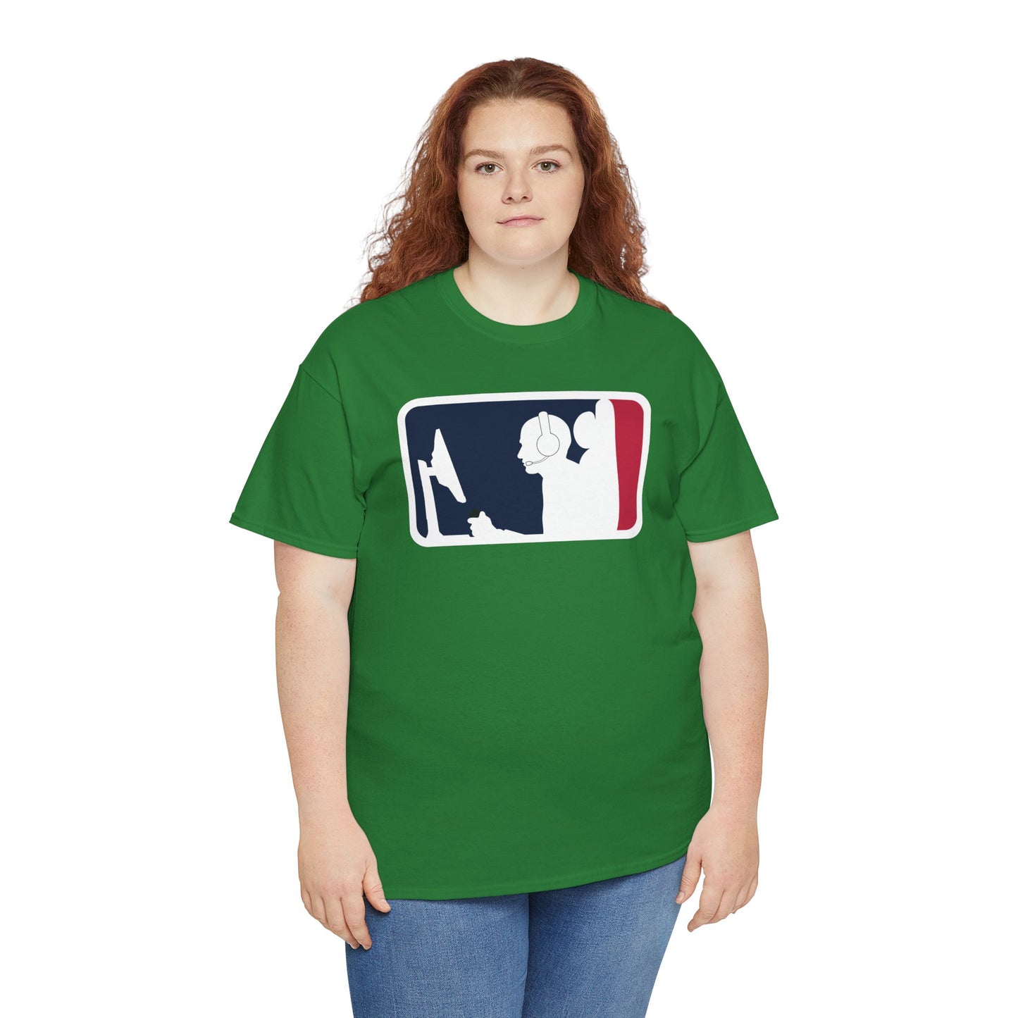 MAJOR LEAGUE GAMER (CONSOLE). Unisex Heavy Cotton Tee