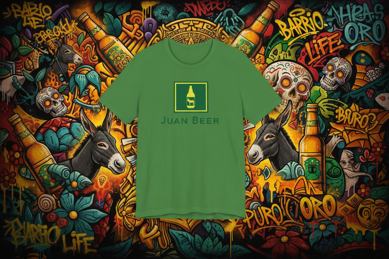 JUAN BEER. Unisex Jersey Short Sleeve Tee