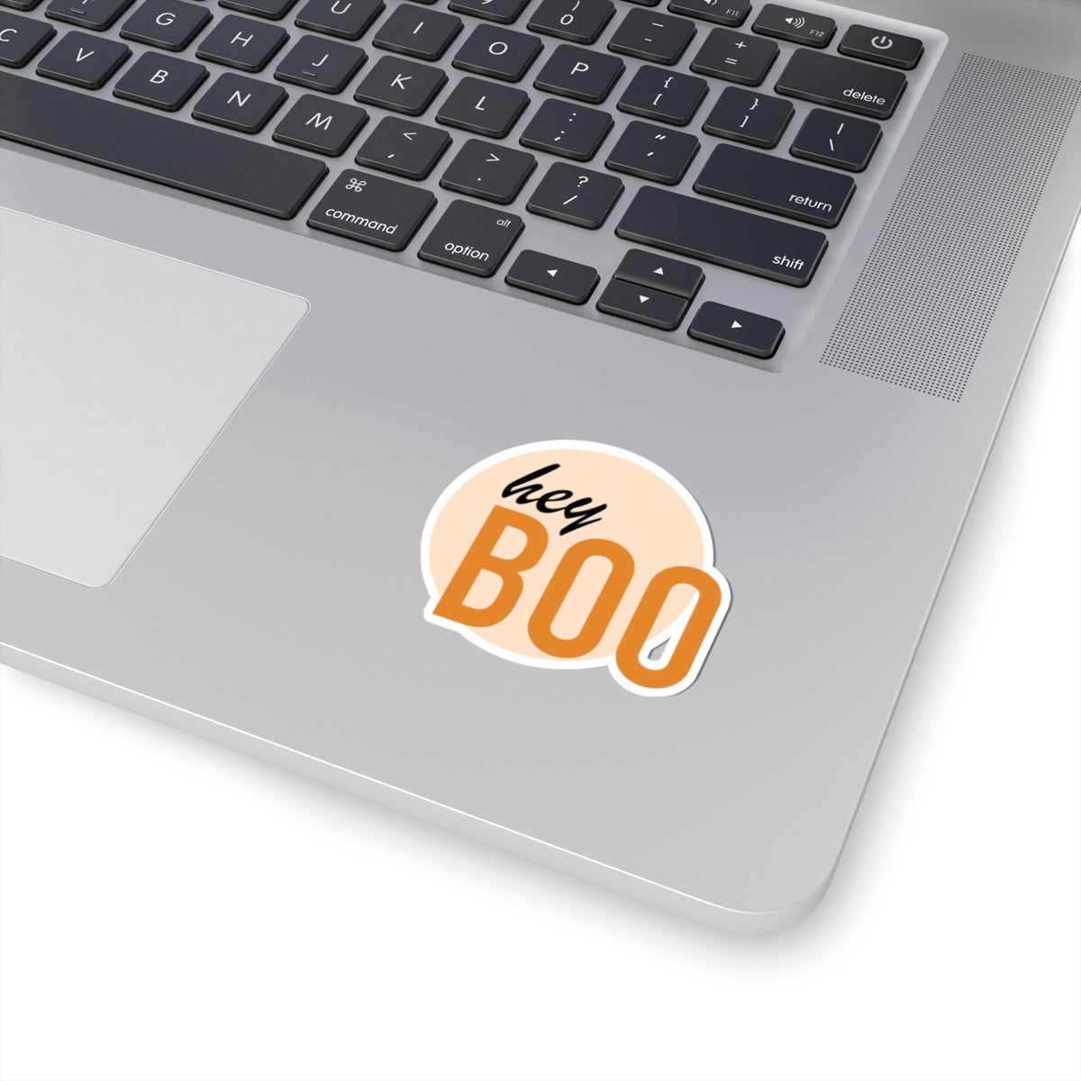 HEY BOO. Kiss-Cut Stickers