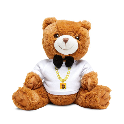 HUG LIFE CHOSE ME. Teddy Bear with T-Shirt