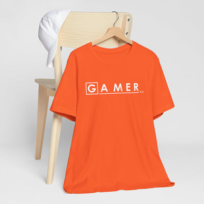 DR. GAMER IS IN THE HOUSE. Unisex Jersey Short Sleeve Tee