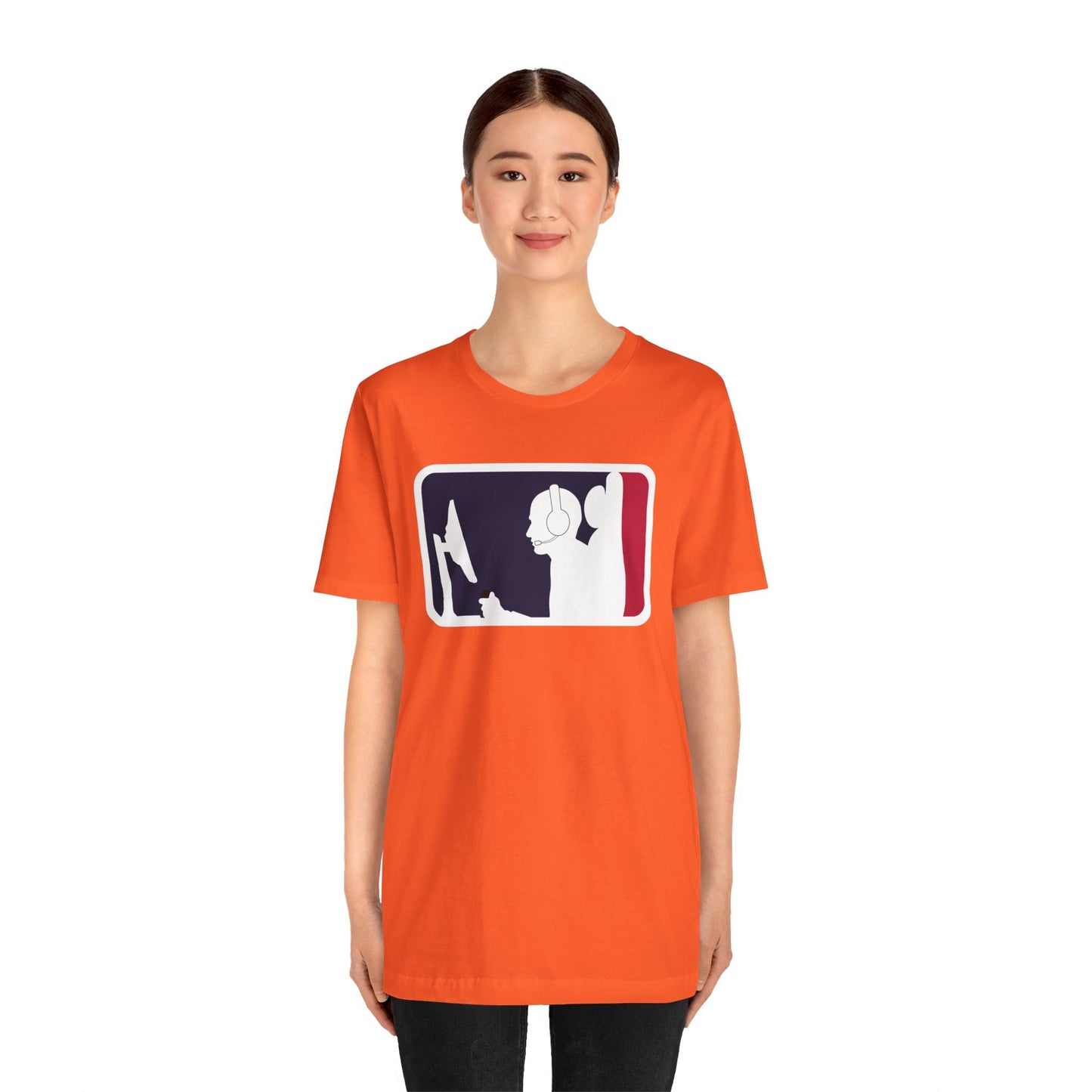 MAJOR LEAGUE GAMER (CONSOLE). Unisex Jersey Short Sleeve Tee