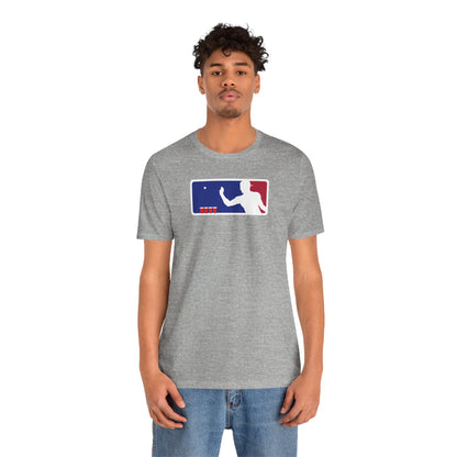 MAJOR LEAGUE PONGER. Unisex Jersey Short Sleeve Tee