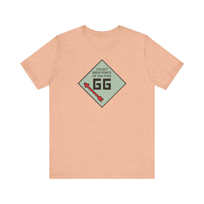 GG PASS GO COLLECT 200XP. Unisex Jersey Short Sleeve Tee