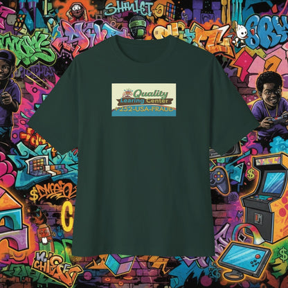 QUALITY LEARING CENTER. Unisex Oversized Boxy Tee