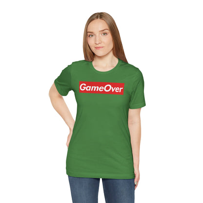 SUPER GAME OVER. Unisex Jersey Short Sleeve Tee