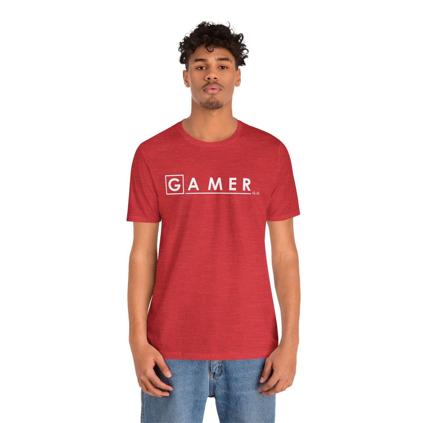 DR. GAMER IS IN THE HOUSE. Unisex Jersey Short Sleeve Tee