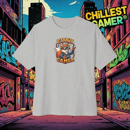 FOXY GAMER. Unisex Oversized Boxy Tee