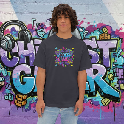 MODERN GAMER. Unisex Oversized Boxy Tee