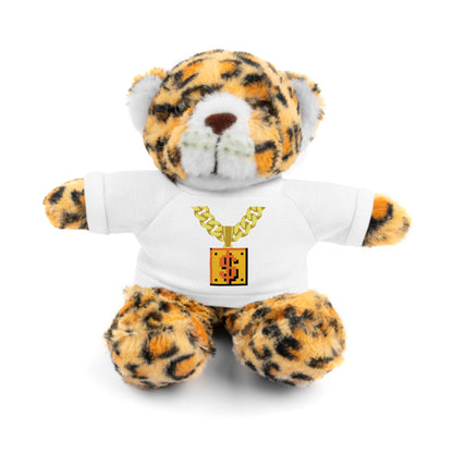 HUG LIFE. Stuffed Animals with COIN BOX CUBAN CHAIN $? Tee