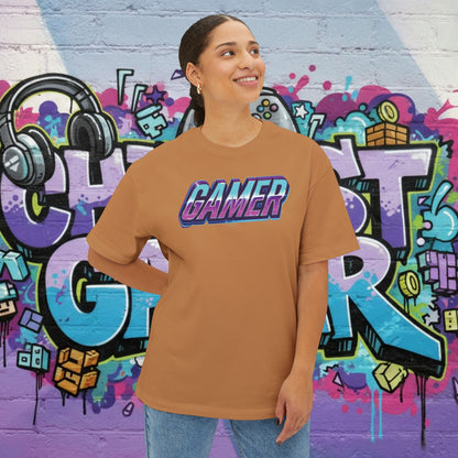 GAMER. Unisex Oversized Boxy Tee
